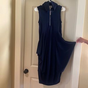 Joseph Ribkoff sleeveless dress with deep pockets